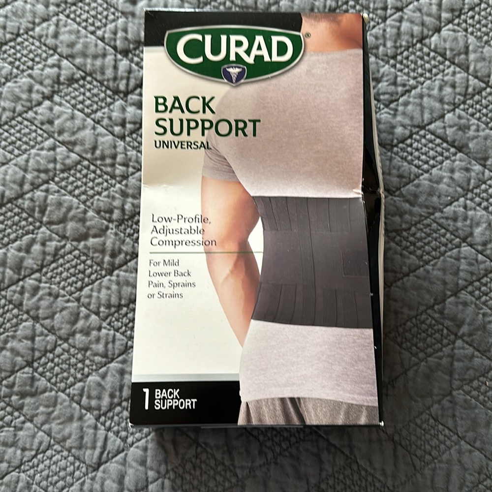 CURAD BACK SUPPORT